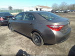 2017 Toyota Corolla Le Gray vin: 2T1BURHE0HC870091