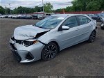 2017 Toyota Corolla Se Silver vin: 2T1BURHE0HC880264