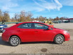 2017 Toyota Corolla Le Red vin: 2T1BURHE0HC897615