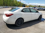 2017 Toyota Corolla L White vin: 2T1BURHE0HC905762