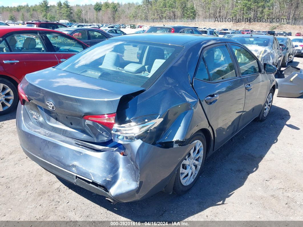 2017 Toyota Corolla Le Gray vin: 2T1BURHE0HC910184