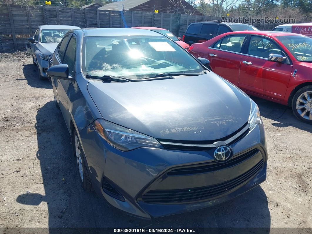 2017 Toyota Corolla Le Gray vin: 2T1BURHE0HC910184