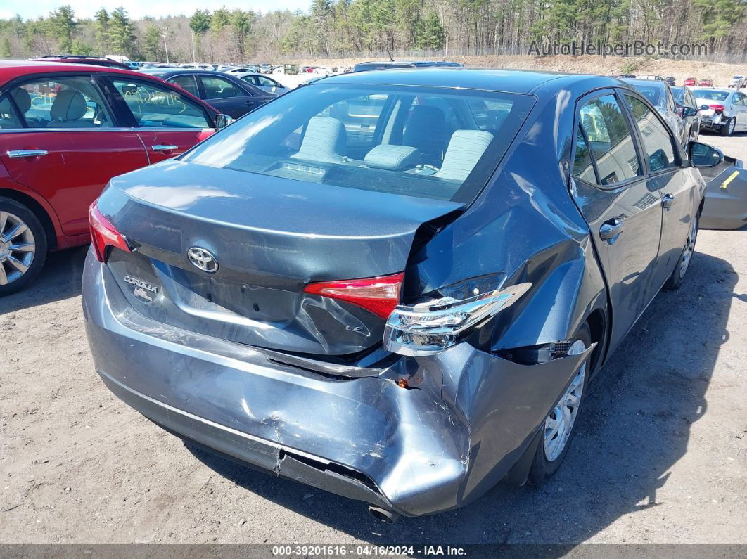 2017 Toyota Corolla Le Gray vin: 2T1BURHE0HC910184