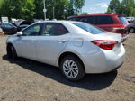 2017 Toyota Corolla L Silver vin: 2T1BURHE0HC933075