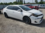 2017 Toyota Corolla L White vin: 2T1BURHE0HC948160