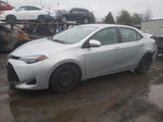 2017 Toyota Corolla L Silver vin: 2T1BURHE0HC953312