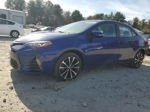 2019 Toyota Corolla L Синий vin: 2T1BURHE0KC128460