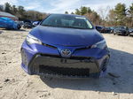 2019 Toyota Corolla L Blue vin: 2T1BURHE0KC128460