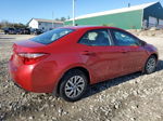 2019 Toyota Corolla L Red vin: 2T1BURHE0KC131956