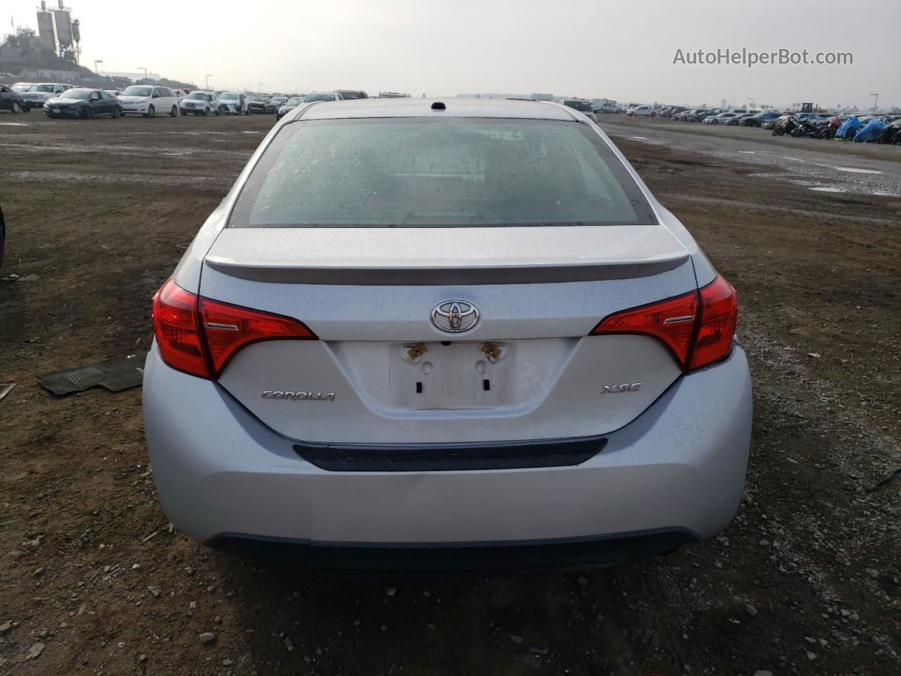 2019 Toyota Corolla L Gray vin: 2T1BURHE0KC146148