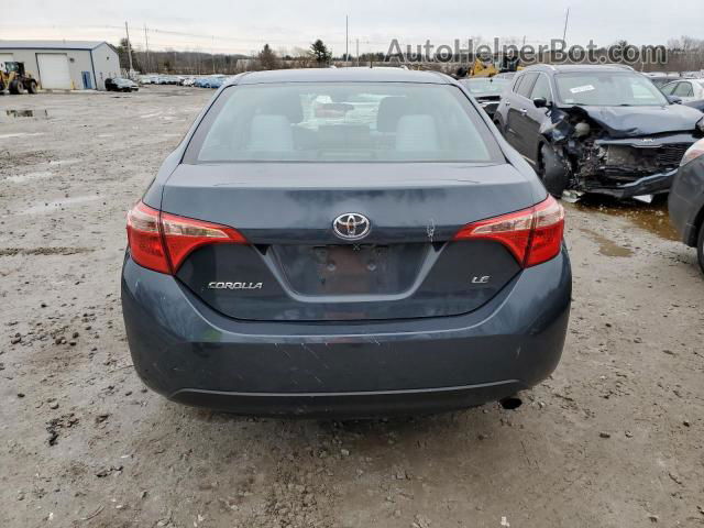 2019 Toyota Corolla L Blue vin: 2T1BURHE0KC157439