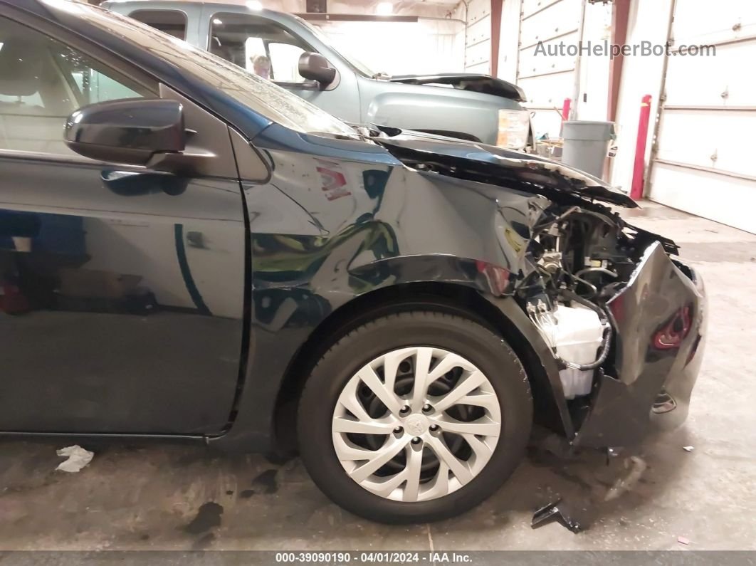 2019 Toyota Corolla Le Синий vin: 2T1BURHE0KC162415