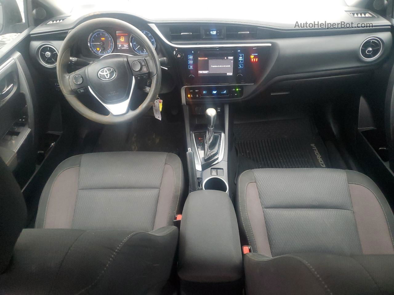 2019 Toyota Corolla L Черный vin: 2T1BURHE0KC163077