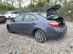 2019 Toyota Corolla L Gray vin: 2T1BURHE0KC169297