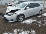 2019 Toyota Corolla L Silver vin: 2T1BURHE0KC179036