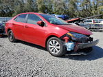 2019 Toyota Corolla L Red vin: 2T1BURHE0KC202167