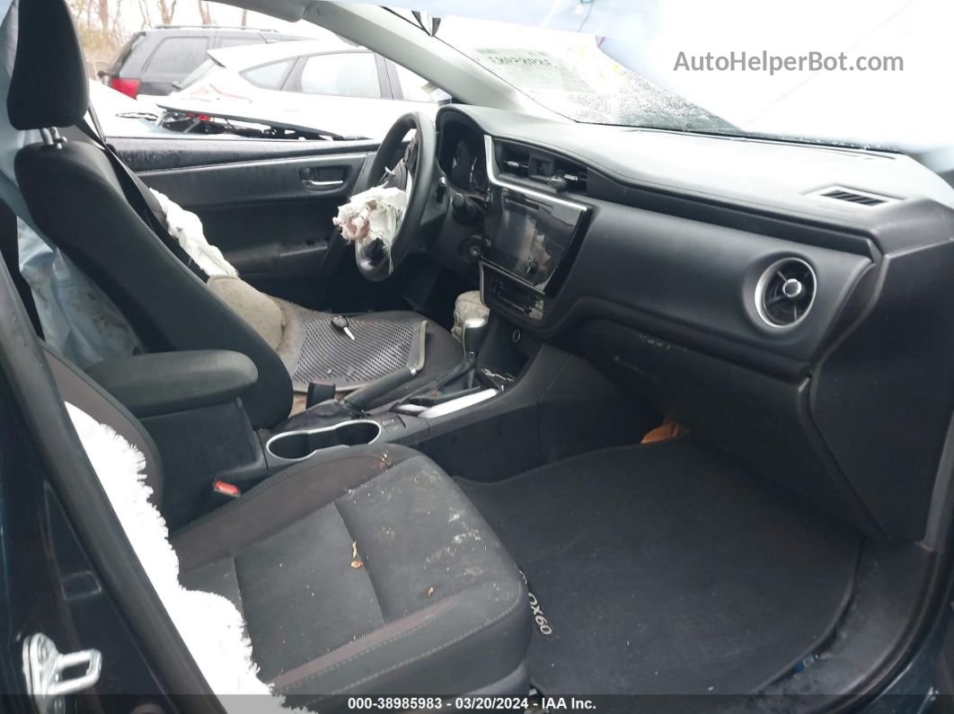 2019 Toyota Corolla Le Синий vin: 2T1BURHE0KC213993