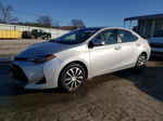 2019 Toyota Corolla L Серебряный vin: 2T1BURHE0KC226128