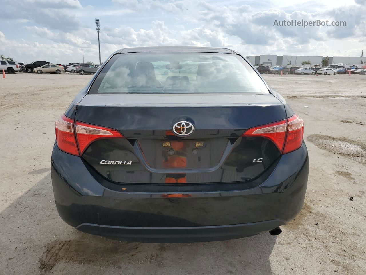 2019 Toyota Corolla L Черный vin: 2T1BURHE0KC233791