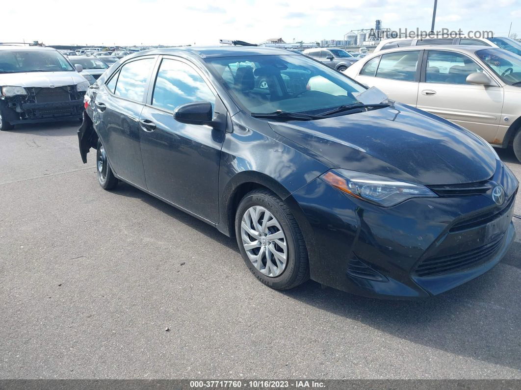 2019 Toyota Corolla Le Black vin: 2T1BURHE0KC234665