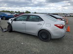 2019 Toyota Corolla L Silver vin: 2T1BURHE0KC234777