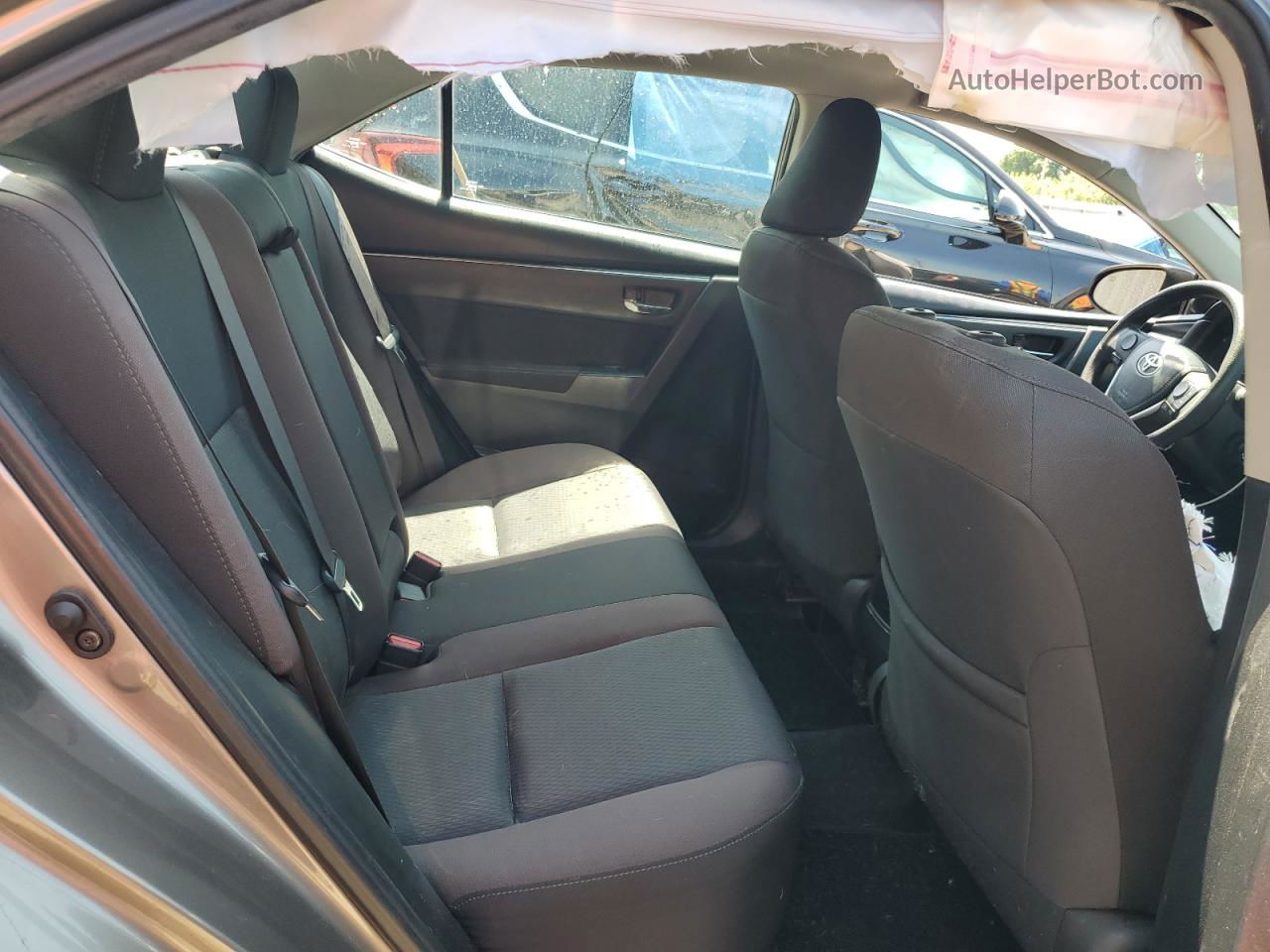 2019 Toyota Corolla L Tan vin: 2T1BURHE0KC240918