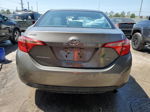 2019 Toyota Corolla L Tan vin: 2T1BURHE0KC240918