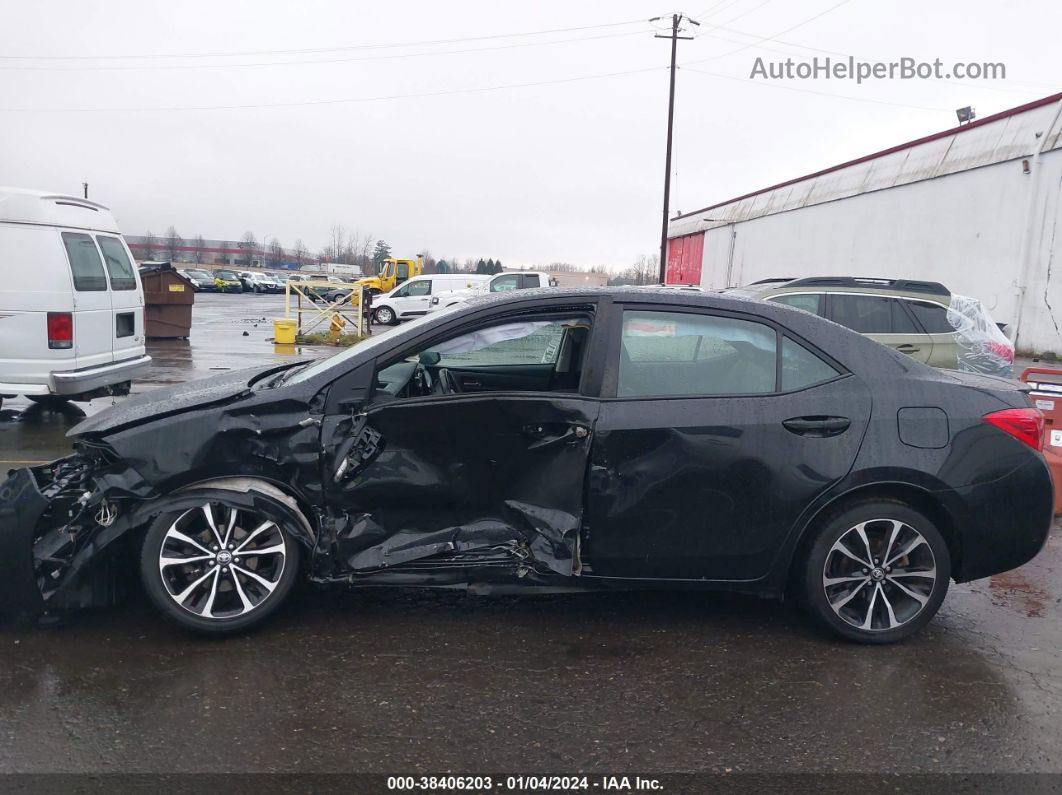 2019 Toyota Corolla Se Черный vin: 2T1BURHE0KC245956