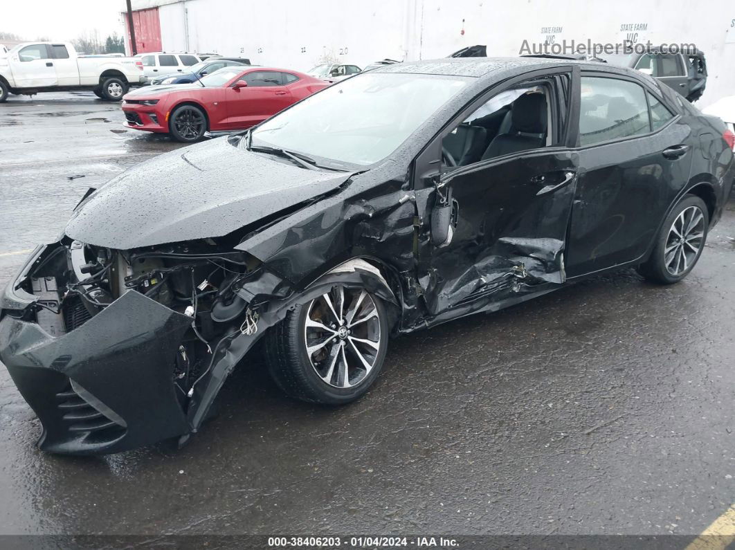 2019 Toyota Corolla Se Черный vin: 2T1BURHE0KC245956