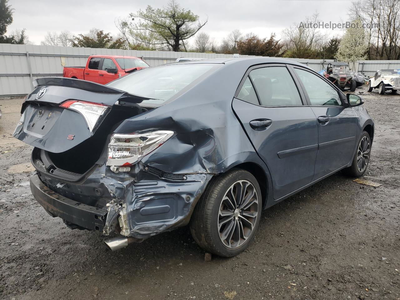 2014 Toyota Corolla L Charcoal vin: 2T1BURHE1EC014231