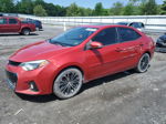 2014 Toyota Corolla L Red vin: 2T1BURHE1EC062649