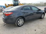 2014 Toyota Corolla L Gray vin: 2T1BURHE1EC145398