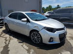 2014 Toyota Corolla L Silver vin: 2T1BURHE1EC215790