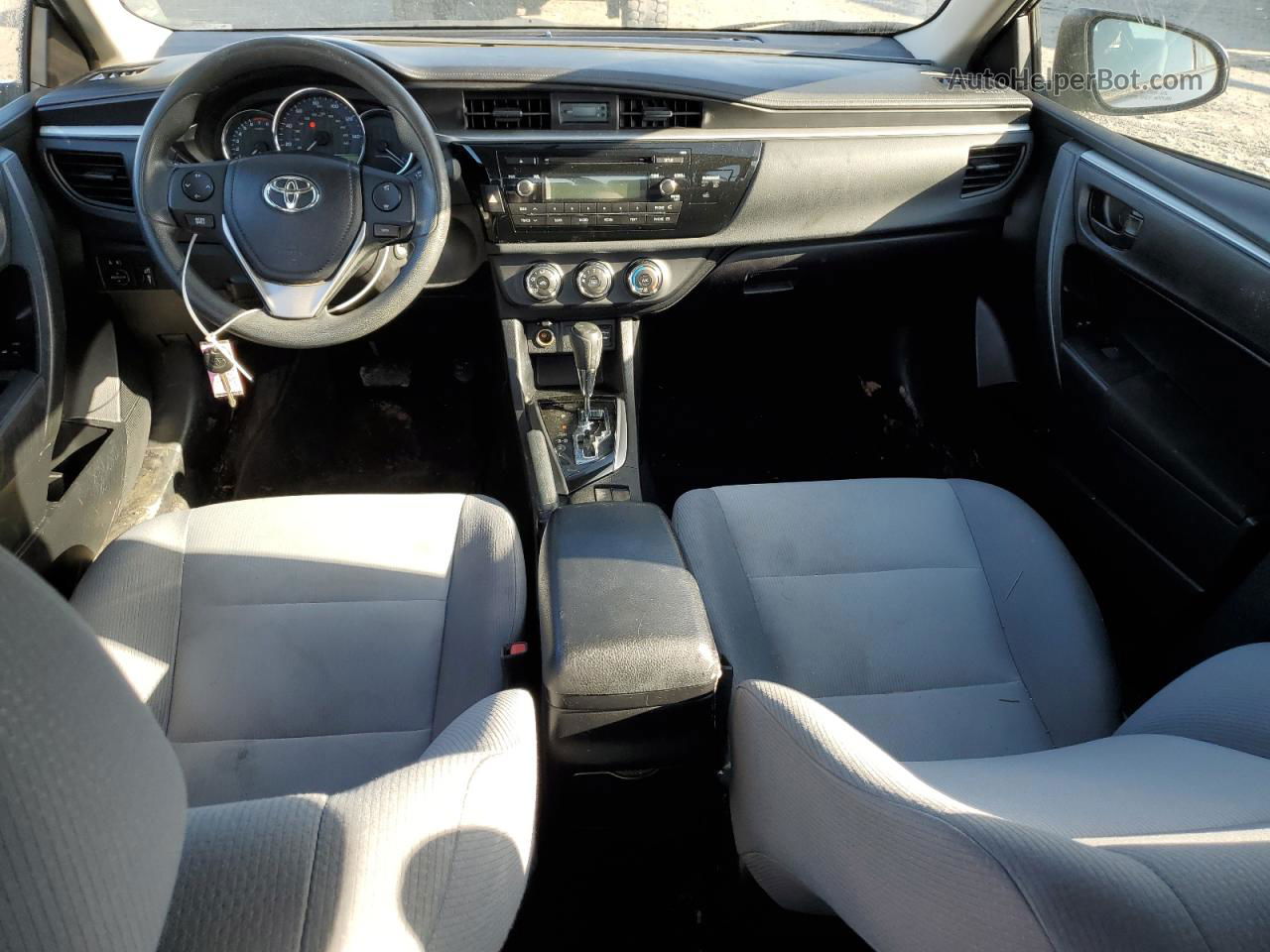 2015 Toyota Corolla L Синий vin: 2T1BURHE1FC241565