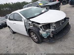 2015 Toyota Corolla L Белый vin: 2T1BURHE1FC243073