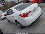 2015 Toyota Corolla L Белый vin: 2T1BURHE1FC243073