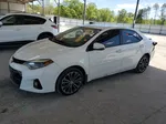 2015 Toyota Corolla L Белый vin: 2T1BURHE1FC251450