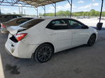 2015 Toyota Corolla L White vin: 2T1BURHE1FC251450