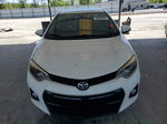 2015 Toyota Corolla L Белый vin: 2T1BURHE1FC251450