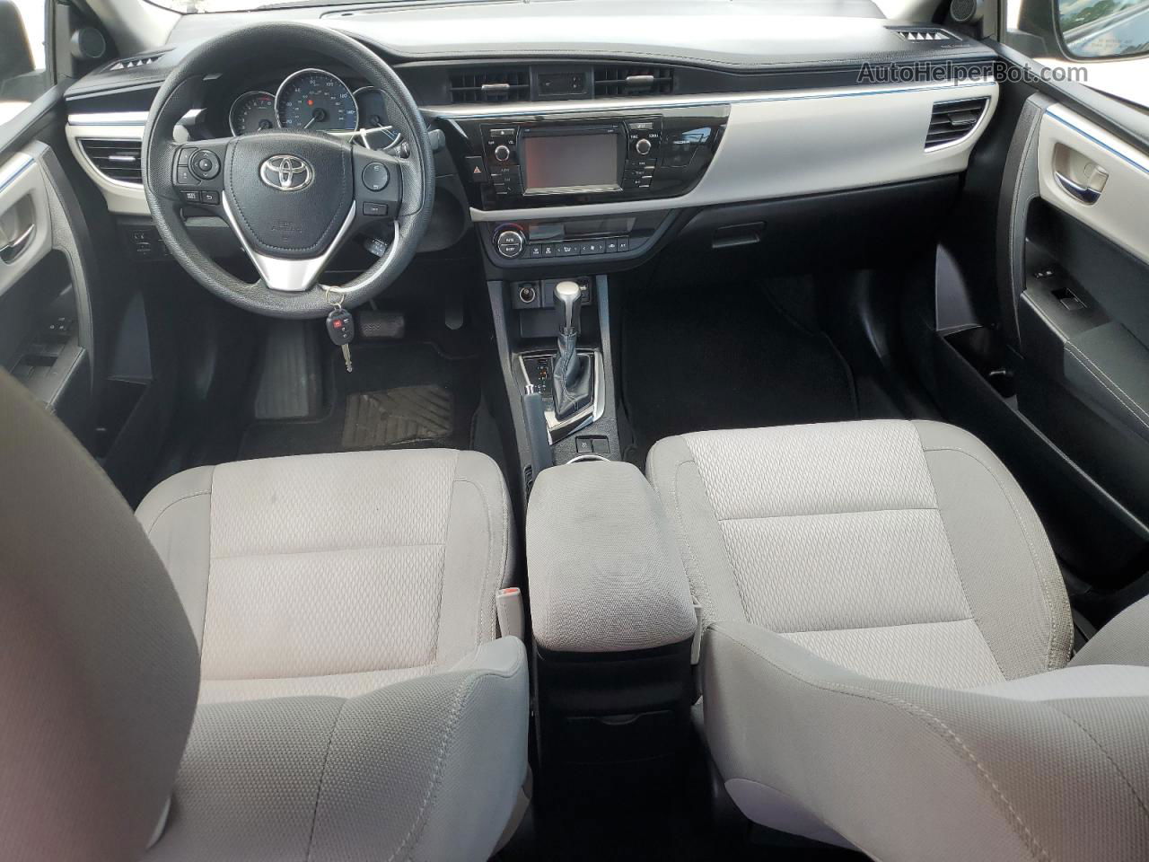 2015 Toyota Corolla L Бирюзовый vin: 2T1BURHE1FC255742