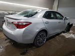 2015 Toyota Corolla L Silver vin: 2T1BURHE1FC256101