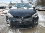 2015 Toyota Corolla L Black vin: 2T1BURHE1FC256227