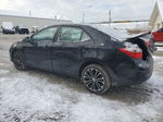 2015 Toyota Corolla L Black vin: 2T1BURHE1FC256227