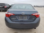 2015 Toyota Corolla L Gray vin: 2T1BURHE1FC298171