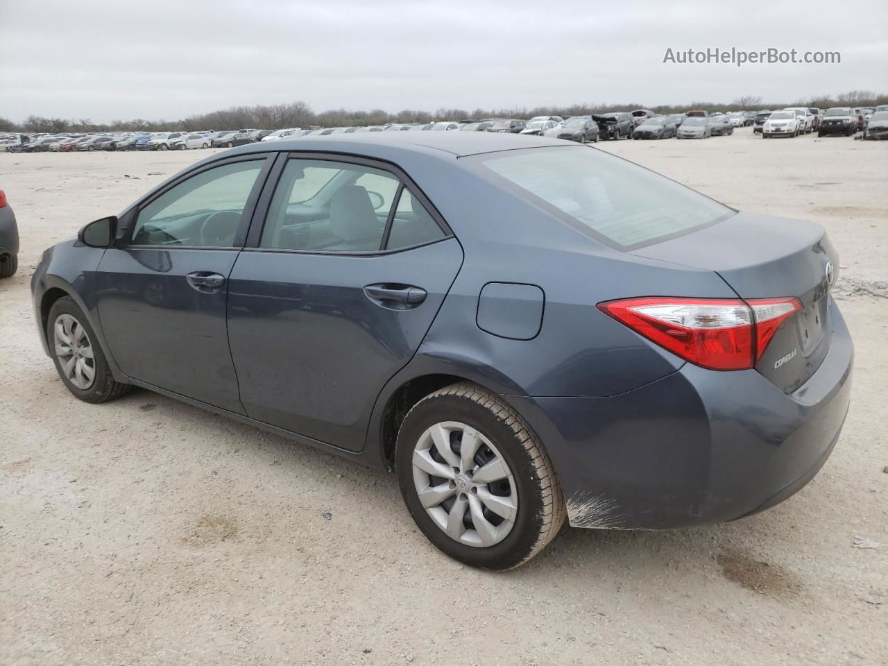 2015 Toyota Corolla L Gray vin: 2T1BURHE1FC298171