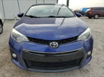 2015 Toyota Corolla L Синий vin: 2T1BURHE1FC316619