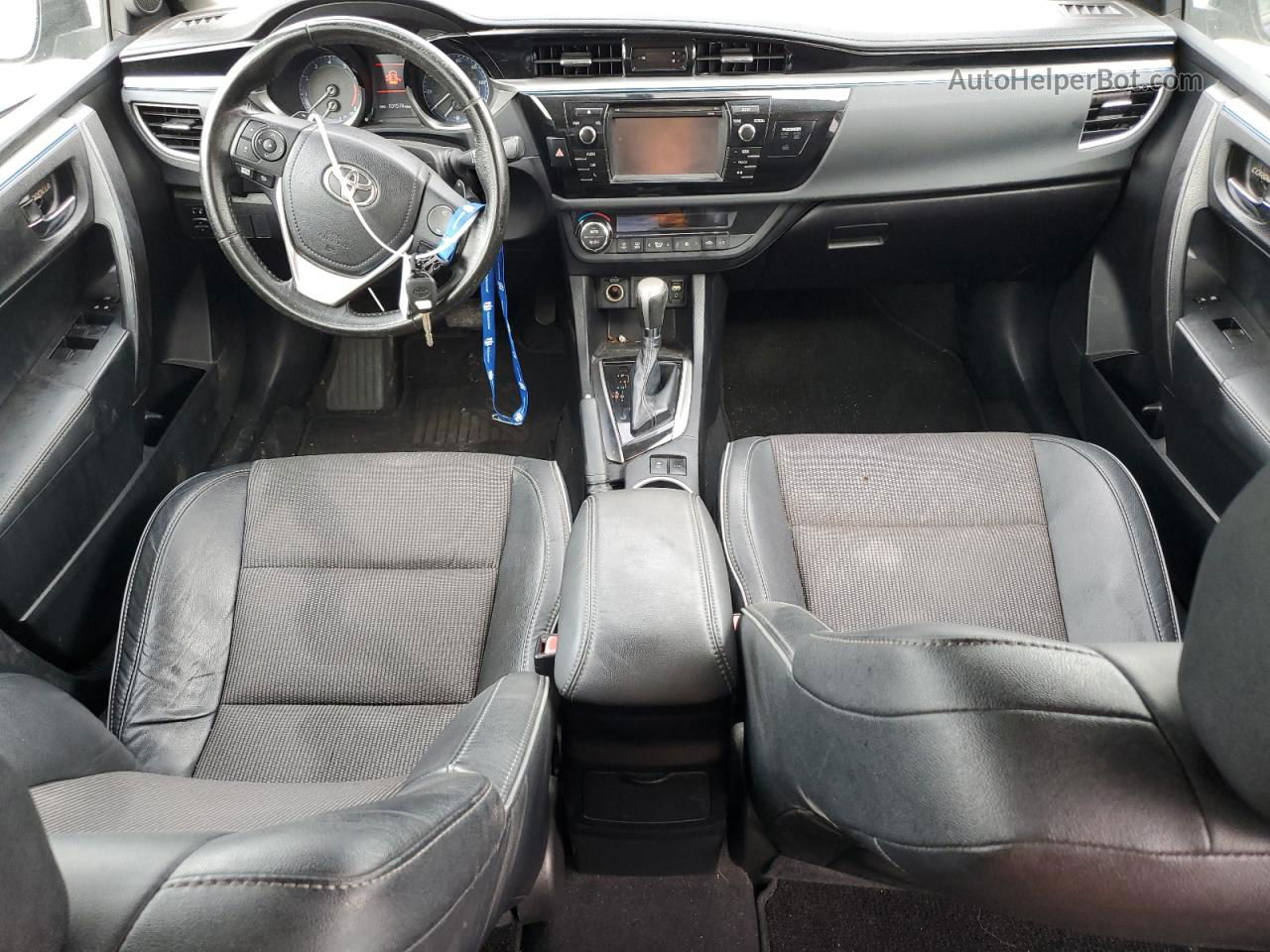 2015 Toyota Corolla L Синий vin: 2T1BURHE1FC316619