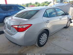 2015 Toyota Corolla Le Silver vin: 2T1BURHE1FC325692