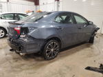 2015 Toyota Corolla L Blue vin: 2T1BURHE1FC337969