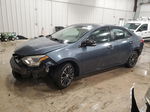 2015 Toyota Corolla L Blue vin: 2T1BURHE1FC337969